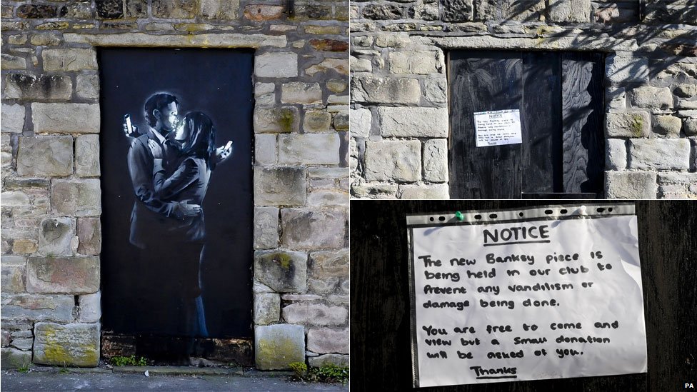 Banksy Street art