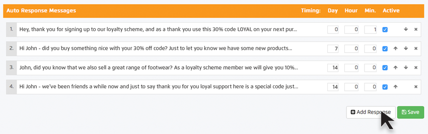 Auto-responders2 Setting up an auto responder