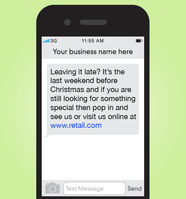 Christmas_SMS2 Christmas mobile marketing