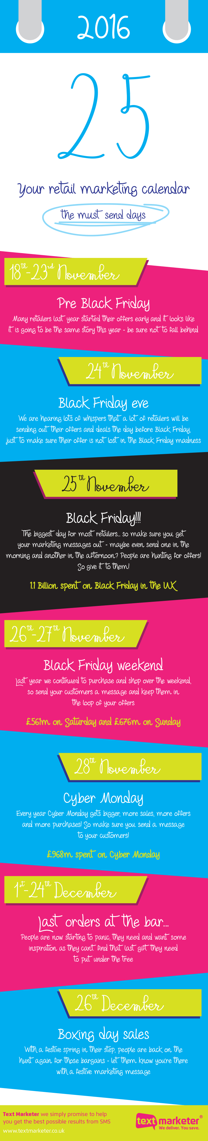 Marketing calendar 2016