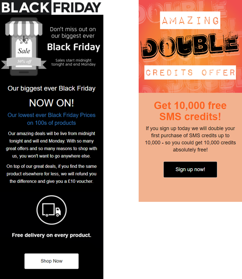 Promote a sale landing page Promote a sale landing page