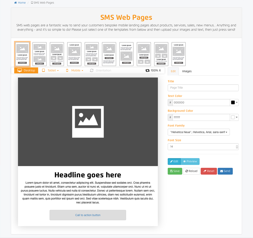 SMS-web-pages SMS Web Pages