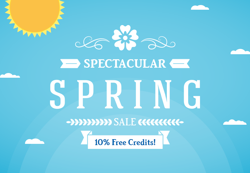 Spring-sale-17 Free mobile marketing credits - mobile marketing offer