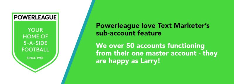 Mobile marketing sub-accounts