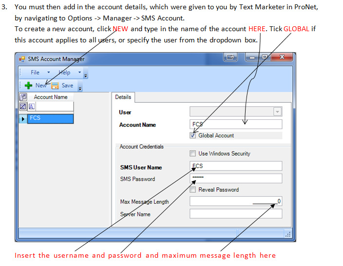 RDB SMS integration RDB SMS integration