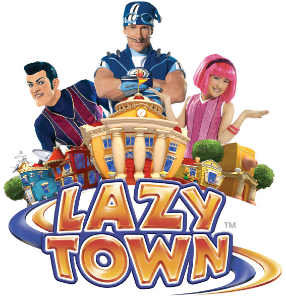 Lazy town - text to win