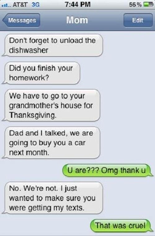 Funny texts